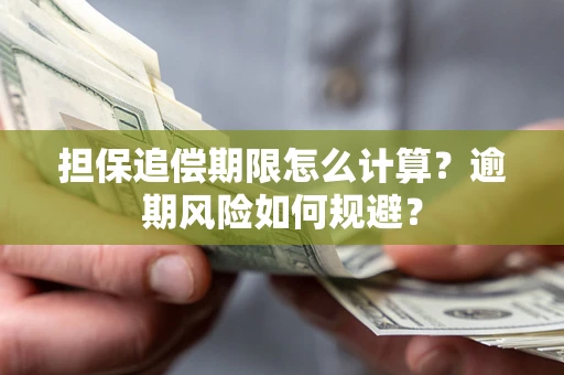 济南担保追偿期限怎么计算？逾期风险如何规避？