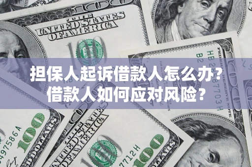 济南担保人起诉借款人怎么办？借款人如何应对风险？