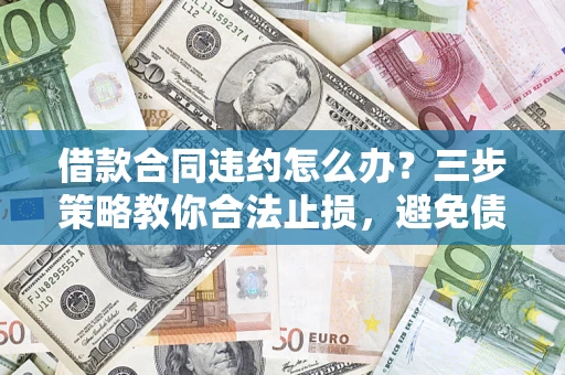 济南借款合同违约怎么办？三步策略教你合法止损，避免债务危机升级