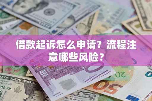 济南借款起诉怎么申请？流程注意哪些风险？