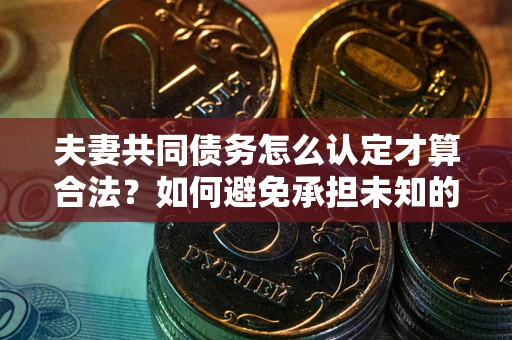 济南夫妻共同债务怎么认定才算合法？如何避免承担未知的债务风险？