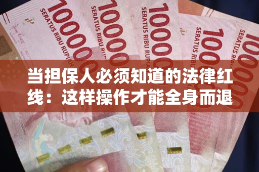 济南当担保人必须知道的法律红线：这样操作才能全身而退